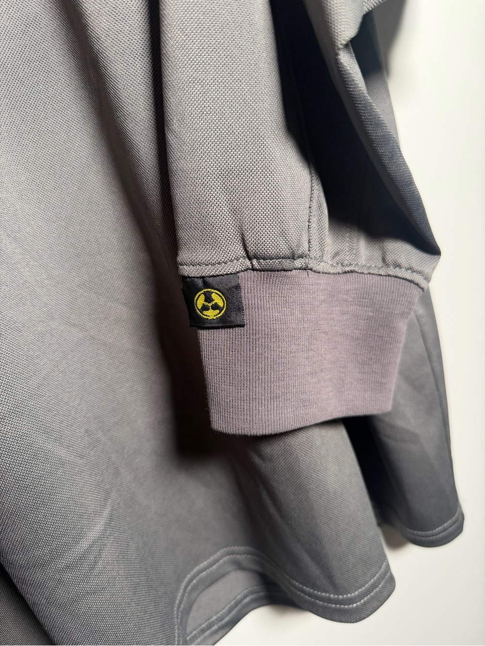 Tactishirt Men's Long Sleeve Performance Tactical Shirt Gray Size L - Picture 8 of 11